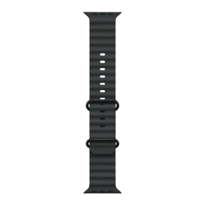 Apple Watch Ultra 2 49mm Black Titanium Case with Black Ocean Band (MX4P3)
