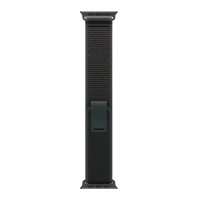 Apple Watch Ultra 2 49mm Black Titanium Case with Black Trail Loop - M/L