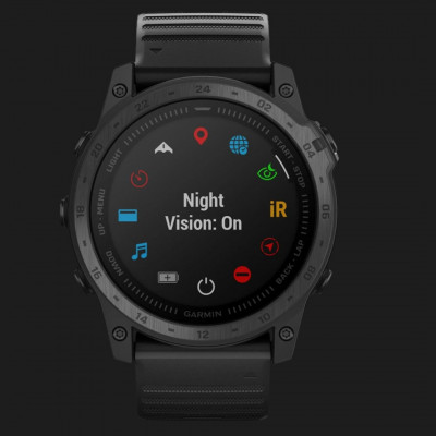 Годинник Garmin Tactix 7 Premium Tactical GPS Watch with Silicone Band (010-02704-00/01)