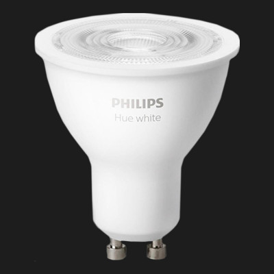 Комплект ламп Philips Hue GU10, White, BT, DIM, 2шт