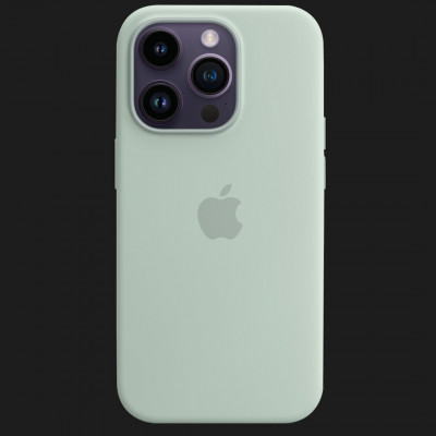 Оригінальний чохол Apple Silicone Case with MagSafe для iPhone 14 Pro Max (Storm Blue) (MPTQ3)