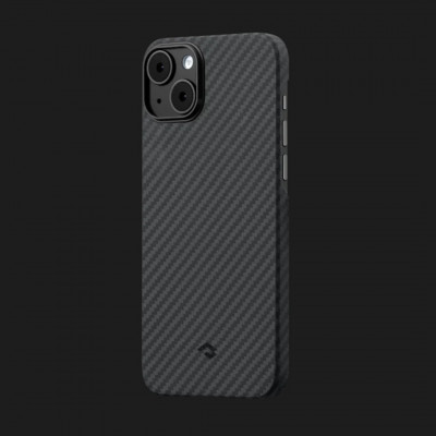 Чохол Pitaka MagEZ 3 Case для iPhone 14 Plus (Black/Grey Twill)