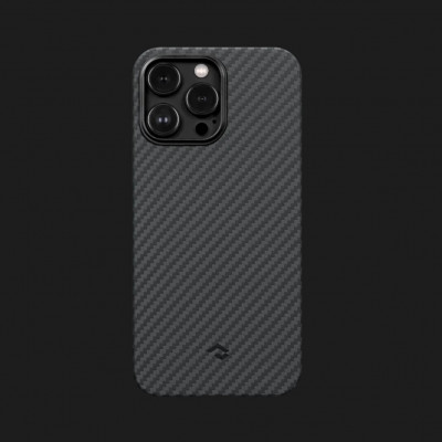 Чохол Pitaka MagEZ 3 Case для iPhone 14 Pro (Black/Grey Twill)