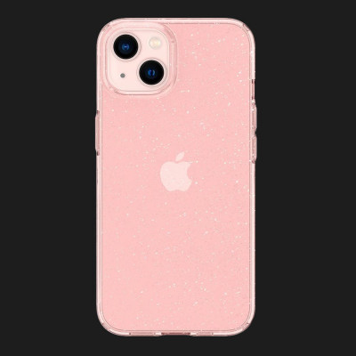 Чохол Spigen Liquid Crystal Glitter для iPhone 13 (Rose Quartz)