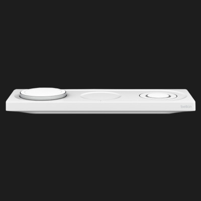 Бездротова зарядка Belkin 3-in-1 MagSafe Wireless Stand (Black)