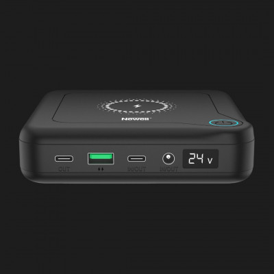 Портативний павербанк Power Bank Newell GP12 Laptop 60W 24000mAh (Black)
