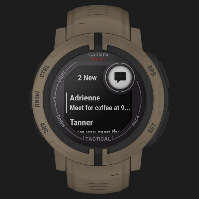 Garmin Instinct 2 Solar Tactical Edition Coyote Tan (010-02627-04)