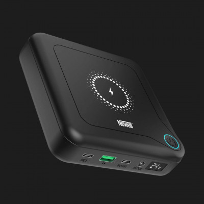 Портативний павербанк Power Bank Newell GP12 Laptop 60W 24000mAh (Black)