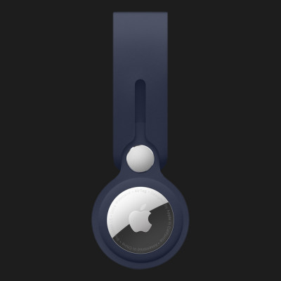 Брелок для AirTag Silicone Loop (Deep Navy) (MHJ03)