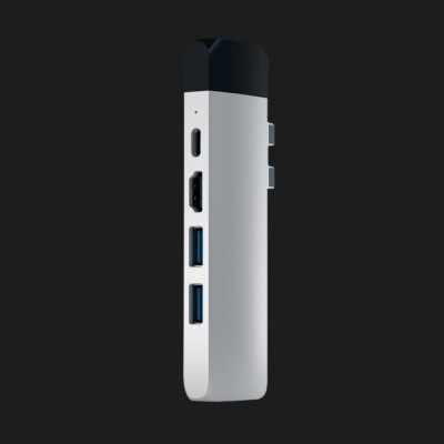 Адаптер Satechi Aluminum Type-C Pro Hub Adapter with Ethernet Space Gray (ST-TCPHEM)