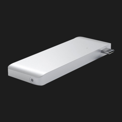 Адаптер Satechi Type-C USB 3.0 Passthrough Hub Silver (ST-TCUPS)