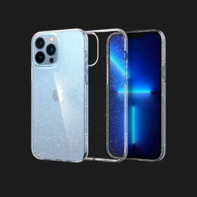 Чохол Spigen Liquid Crystal Glitter для iPhone 13 Pro (Crystal Quartz)