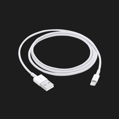 Оригінальний Apple Lightning to USB кабель 1m (MD818 / MQUE2)