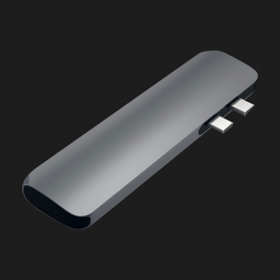 Адаптер Satechi Aluminum Type-C Pro Hub Adapter Silver (ST-CMBPS)