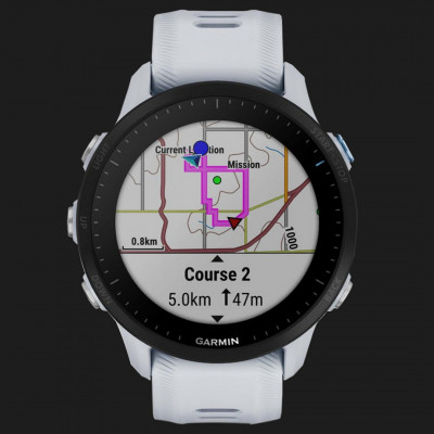 Годинник Garmin Forerunner 955 (Whitestone) (010-02638-11/31)