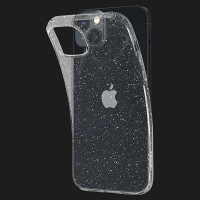 Чохол Spigen Liquid Crystal Glitter для iPhone 14 (Crystal Quartz)