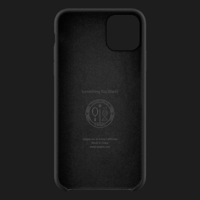 Чохол Spigen Silicone Fit для iPhone 11 Pro Max (Black)