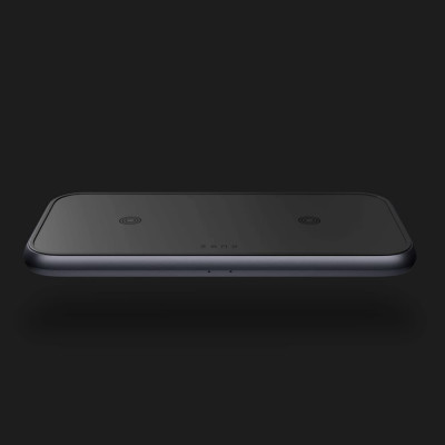 Бездротова зарядка Zens Dual Aluminium Wireless Charger (White)
