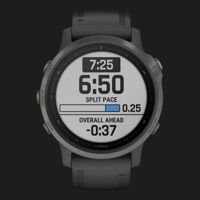 Годинник Garmin Fenix 6S Carbon Gray DLC with Black Band (010-02159-25)