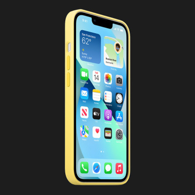 Оригінальний чохол Apple Silicone Case with MagSafe для iPhone 13 Pro Max (Abyss Blue) (MM2T3)