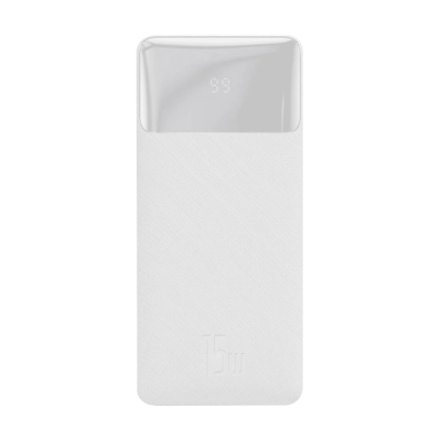 Доп батерея Baseus Bipow Overseas 15W 20000mAh White (PPBD050102)
