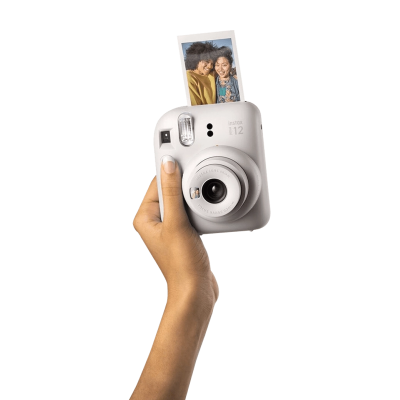 Фотокамера миттєвого друку Fujifilm INSTAX Mini 12 Clay White (16806121)