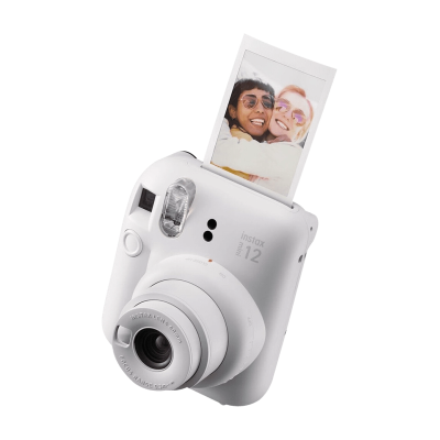 Фотокамера миттєвого друку Fujifilm INSTAX Mini 12 Clay White (16806121)