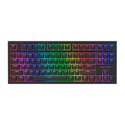 Клавіатура механічна HATOR Skyfall 2 TKL PRO orange (HTK-750) black