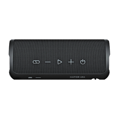 Колонка портативна Bluetooth HATOR Aria Wireless (HTA-201) Phantom Black