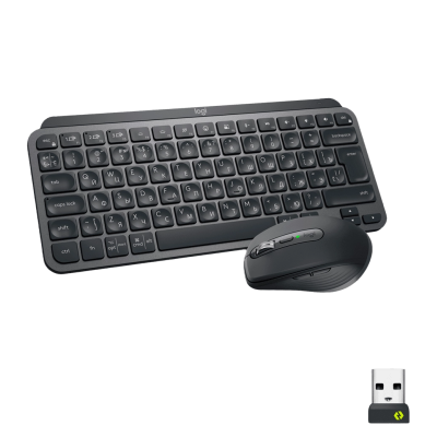 Комплект (клавіатура + миша) LOGITECH MX Keys Mini Combo for Business-GRAPHITE-US (920-011061)