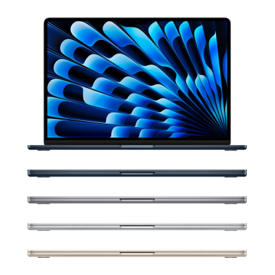 Macbook Air 15 Apple M3/8CPU/10GPU/24GB/1TB SSD/ Midnight 2024 (Z1BV0006Q)