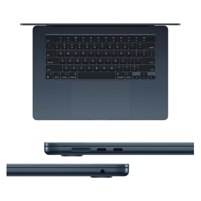 Macbook Air 15 Apple M3/8CPU/10GPU/24GB/1TB SSD/ Midnight 2024 (Z1BV0006Q)