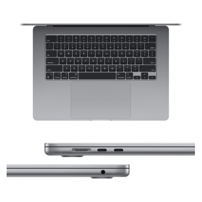 Macbook Air 15 Apple M3/8CPU/10GPU/24GB/1TB SSD/ Space Grey 2024 (Z1BP0006T)