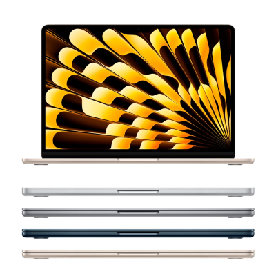 MacBook Air 15" Apple M3/8CPU/10GPU/8GB/512GB SSD/Starlight (MRYT3)