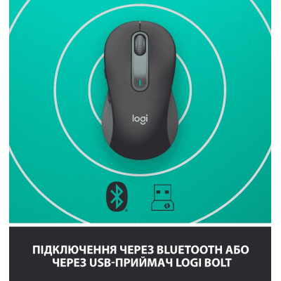 Миша LOGITECH Signature M650 L Wireless Graphite (910-006236)