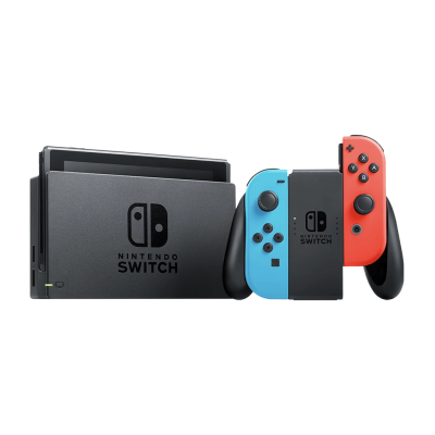 Портативна ігрова приставка Nintendo Switch with Neon Blue and Neon Red Joy-Con