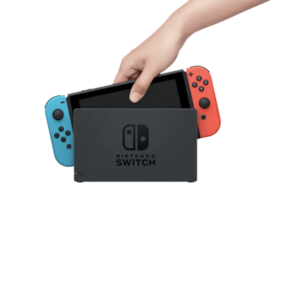 Портативна ігрова приставка Nintendo Switch with Neon Blue and Neon Red Joy-Con
