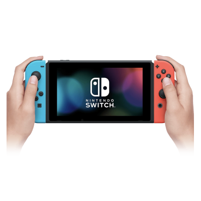 Портативна ігрова приставка Nintendo Switch with Neon Blue and Neon Red Joy-Con