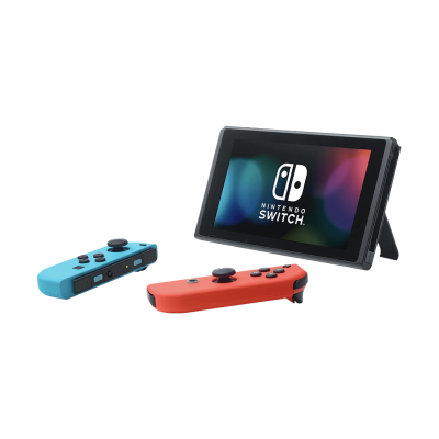 Портативна ігрова приставка Nintendo Switch with Neon Blue and Neon Red Joy-Con