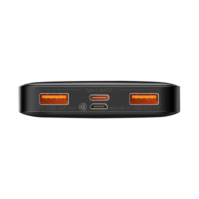 Доп батерея Baseus Bipow Digital Display 20W 10000mAh Black (PPDML-L01)