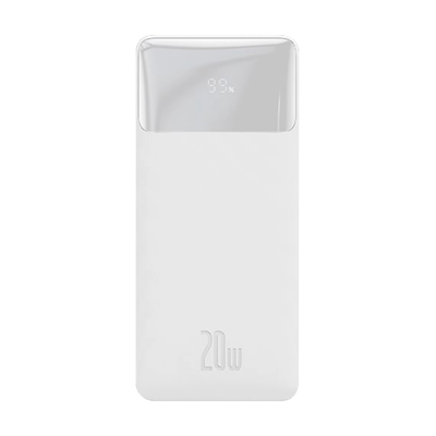 Доп батерея Baseus Bipow Digital Display 20W 30000mAh White (PPDML-N02)