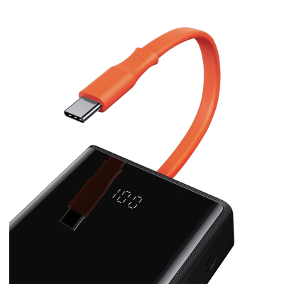 Доп батерея Baseus Elf Digital Display 65W 20000mAh Black (PPJL000001)