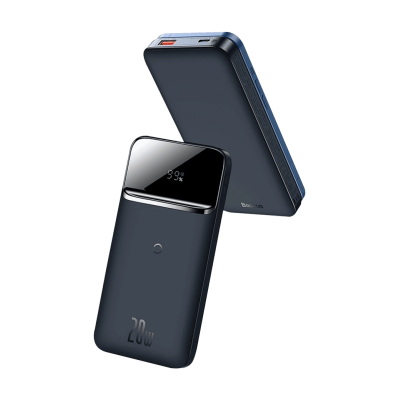 Доп батерея Baseus Magnetic Wireless 20W 10000mAh Blue (PPMT-03)