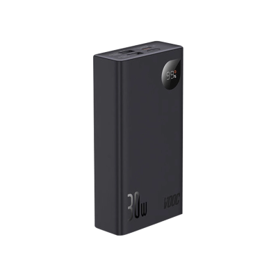 Зовнійшній акумулятор Baseus Adaman2 20000mAh 30W (black)(PPAD050001)