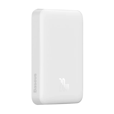Зовнійшній акумулятор Baseus Magnetic Mini 10000mAh 20W White (PPCX030002)