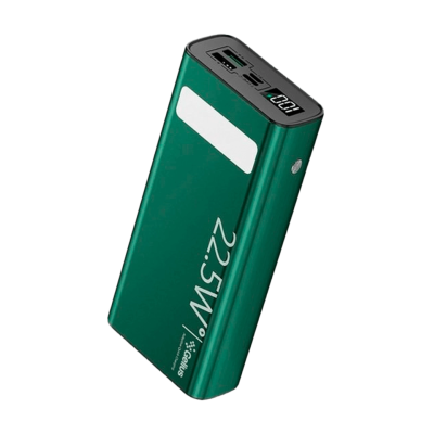 Зовнішній акумулятор Gelius Lightstone GP-PB300 30000mAh QC+PD (22.5W) Green