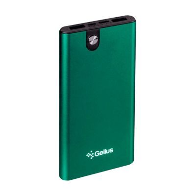 Зовнішній акумулятор Gelius Pro Edge GP-PB10-013 10000mAh 10W Green