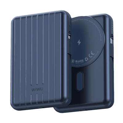 Зовнішній акумулятор Wiwu Trunk Series 10000mAh, 22,5w (PP03) Blue