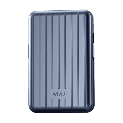 Зовнішній акумулятор Wiwu Trunk Series 5000mAh, 22,5w (PP03) Blue