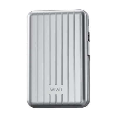 Зовнішній акумулятор Wiwu Trunk Series 5000mAh, 22,5w (PP03) Silver